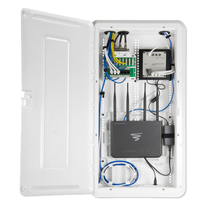 wiring enclosure for home automation
