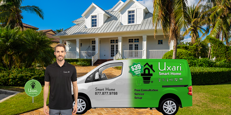 Smart Home Security by Uxari - Home Automation Starting at $34.99/Month