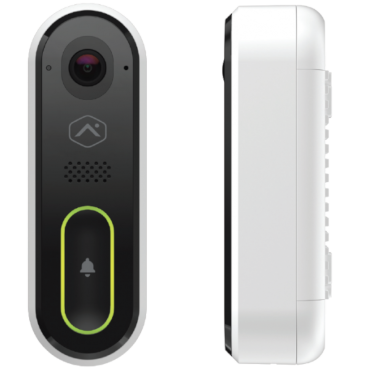 camera operated doorbell for increased security